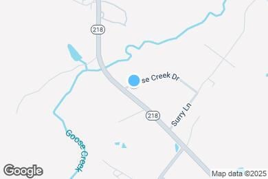Map image of the property - 717 Goose Creek Dr