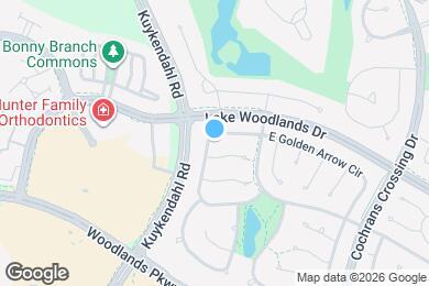 Map image of the property - 160 W Golden Arrow Cir