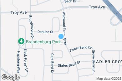 Map image of the property - 3212 Cork Bend Dr