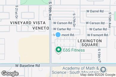 Map image of the property - 1834 W Minton St