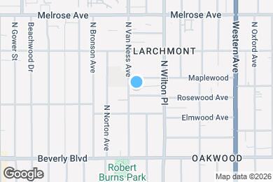 Map image of the property - Unit 106