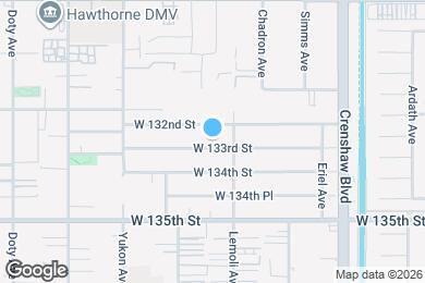 Map image of the property - 3323 W 133rd St