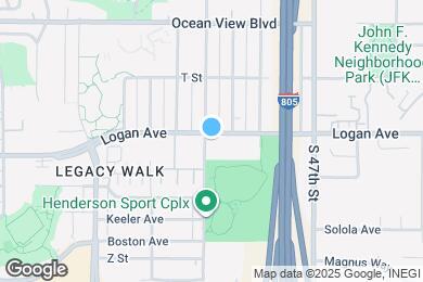 Map image of the property - Park Crest Apartments