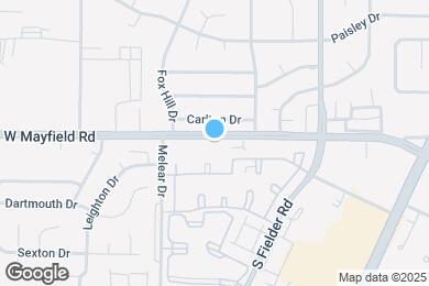 Map image of the property - 1716 W Mayfield Rd