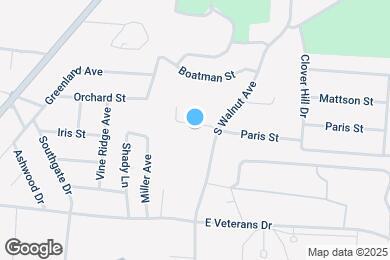 Map image of the property - 36 W Paris St