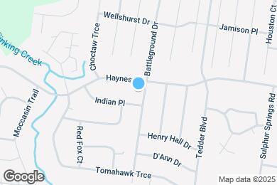 Map image of the property - 2651 Battleground Dr