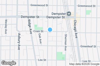 Map image of the property - 1147 Maple Ave