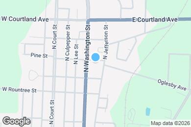 Map image of the property - 405 Davis St