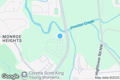 Map image of the property - 1420 Creekside Cir NW