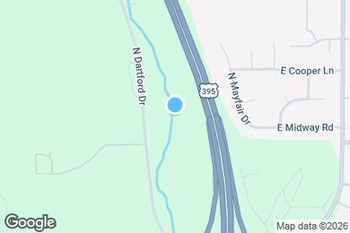Map image of the property - 16704 N Dartford Dr