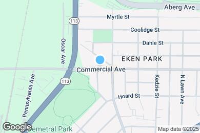Map image of the property - 2414 Commercial Ave