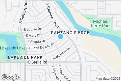 Map image of the property - 8542 E Fond du Lac Dr