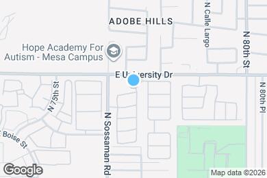 Map image of the property - 205 N 74th St