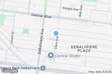 Map image of the property - 527 Clara Ave