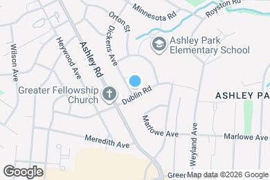 Map image of the property - Room in House on Dublin Rd