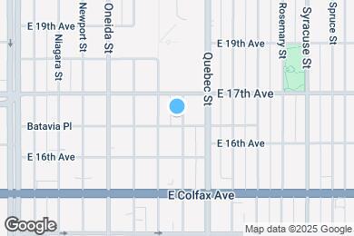 Map image of the property - 1663 Poplar St