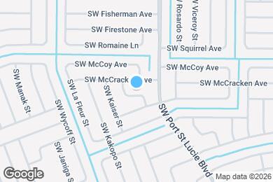 Map image of the property - 3765 SW Darby Ln