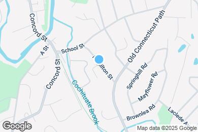 Map image of the property - 13 Hamilton St