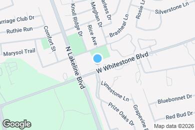 Map image of the property - 1201 W Whitestone Blvd