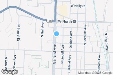 Map image of the property - 820 Garland Ave