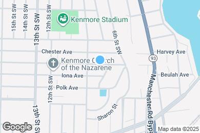 Map image of the property - 676 Harrison Ave