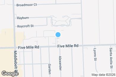 Map image of the property - Livonia Manor Apartments