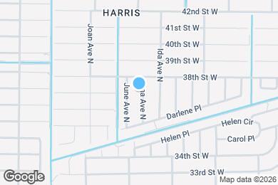 Map image of the property - 3701 Irma Ave N