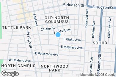 Map image of the property - 2395 Adams Ave