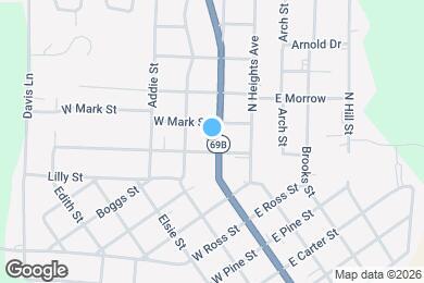 Map image of the property - 110 W Wycough St