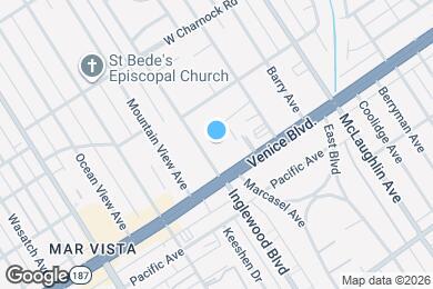 Map image of the property - Mar Vista-Palms Apartments