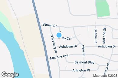 Map image of the property - 2308 Wesley Cir