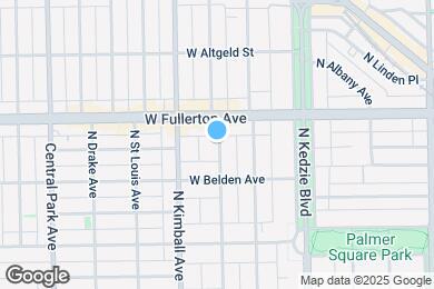 Map image of the property - 2336 N Spaulding Ave
