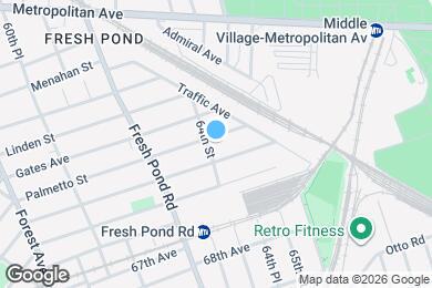 Map image of the property - 6408 Palmetto St