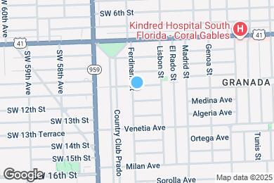 Map image of the property - 1109 Ferdinand St