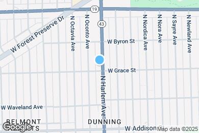 Map image of the property - 3804 North Harlem Avenue