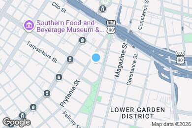 Map image of the property - 1414 Thalia St