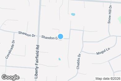 Map image of the property - 4335 Shandon Dr