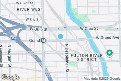 Map image of the property - 660 W Grand Ave