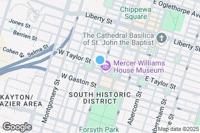 Map image of the property - 107 W Taylor St