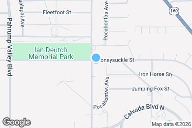 Map image of the property - 1561 S Dandelion St