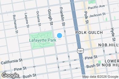 Map image of the property - 1961 Clay St