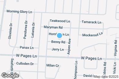 Map image of the property - 5809 Benny Rd