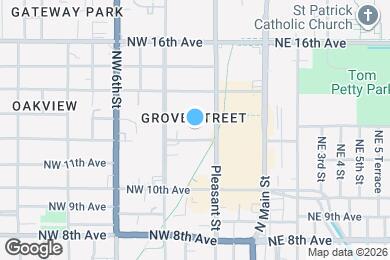 Map image of the property - 296 NW 12th Ave