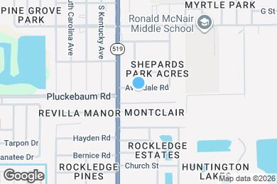 Map image of the property - 845 Avondale Rd