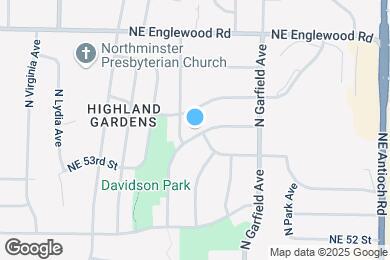 Map image of the property - 1812 NE 54th Terrace