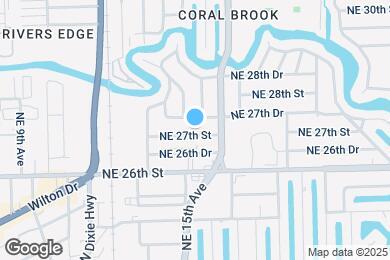Map image of the property - 1517 NE 27th St