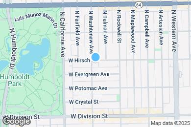 Map image of the property - 2653 W Hirsch St
