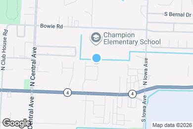 Map image of the property - 228 Las Mitras Ln
