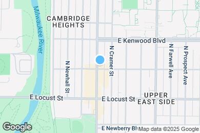 Map image of the property - 1802 E Linnwood Ave