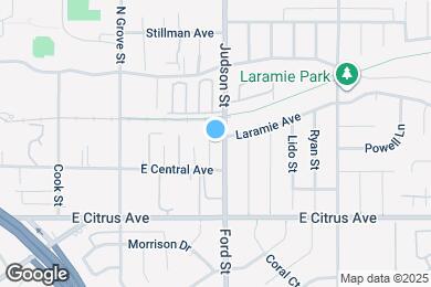 Map image of the property - 213 Judson St